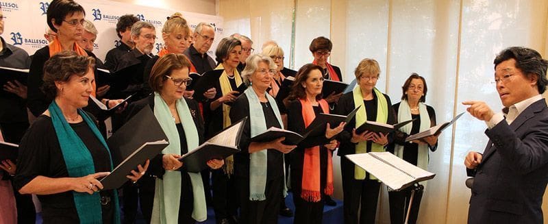 Concierto del Coro de la APM en Ballesol Parque Almansa