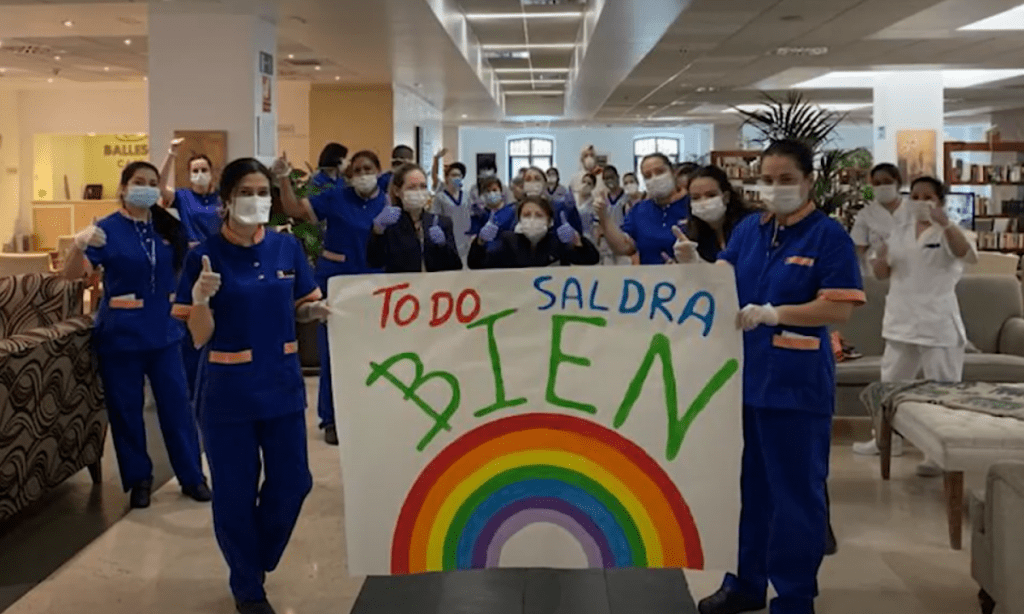 personal de las residencias para mayores Ballesol