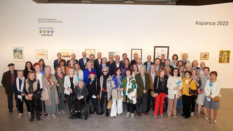 Ballesol Zaragoza en la inauguración de la edición de 2023 de la exposición de Aspanoa